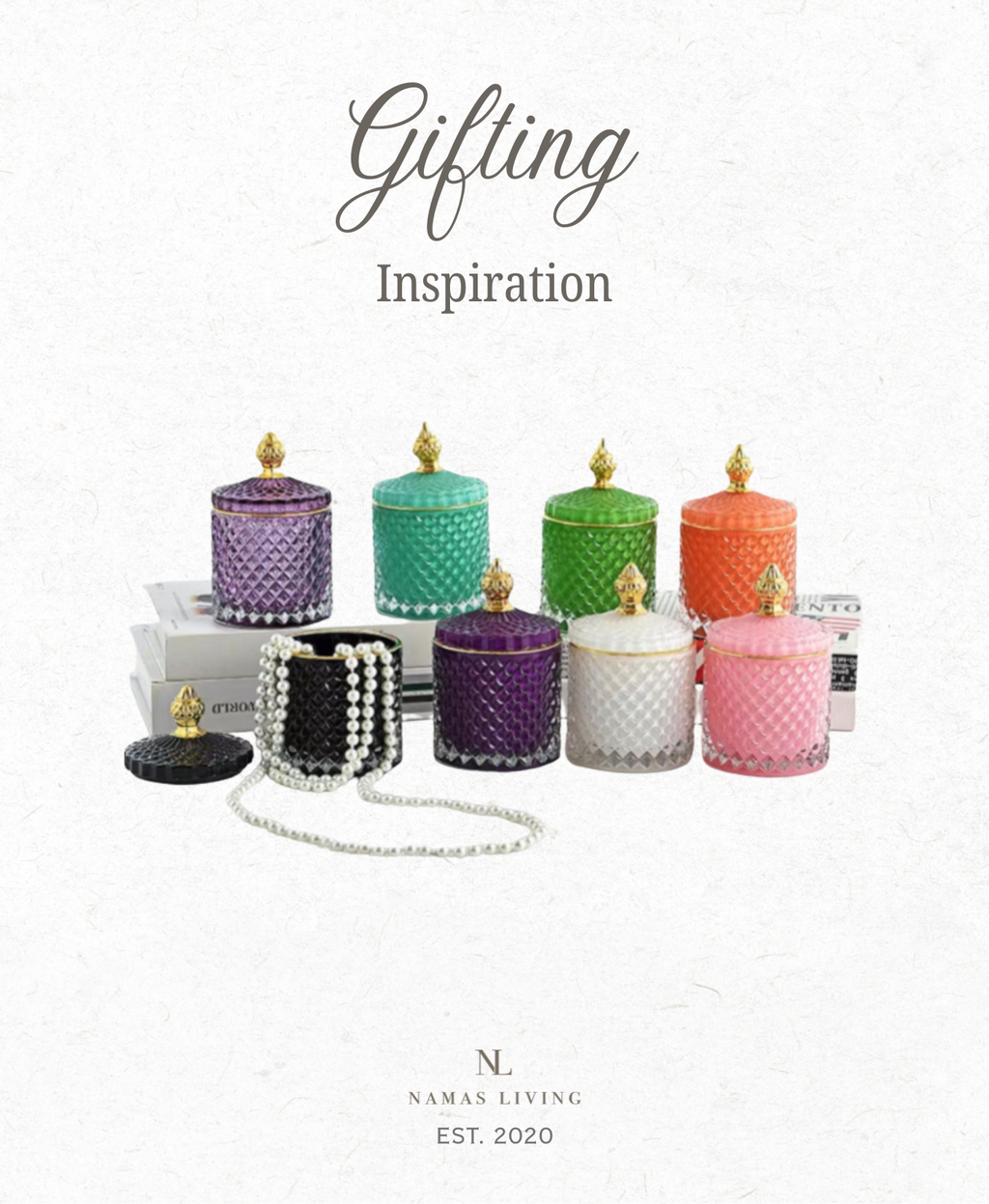 GIFTING INSPIRATION - Glass Storage Jars