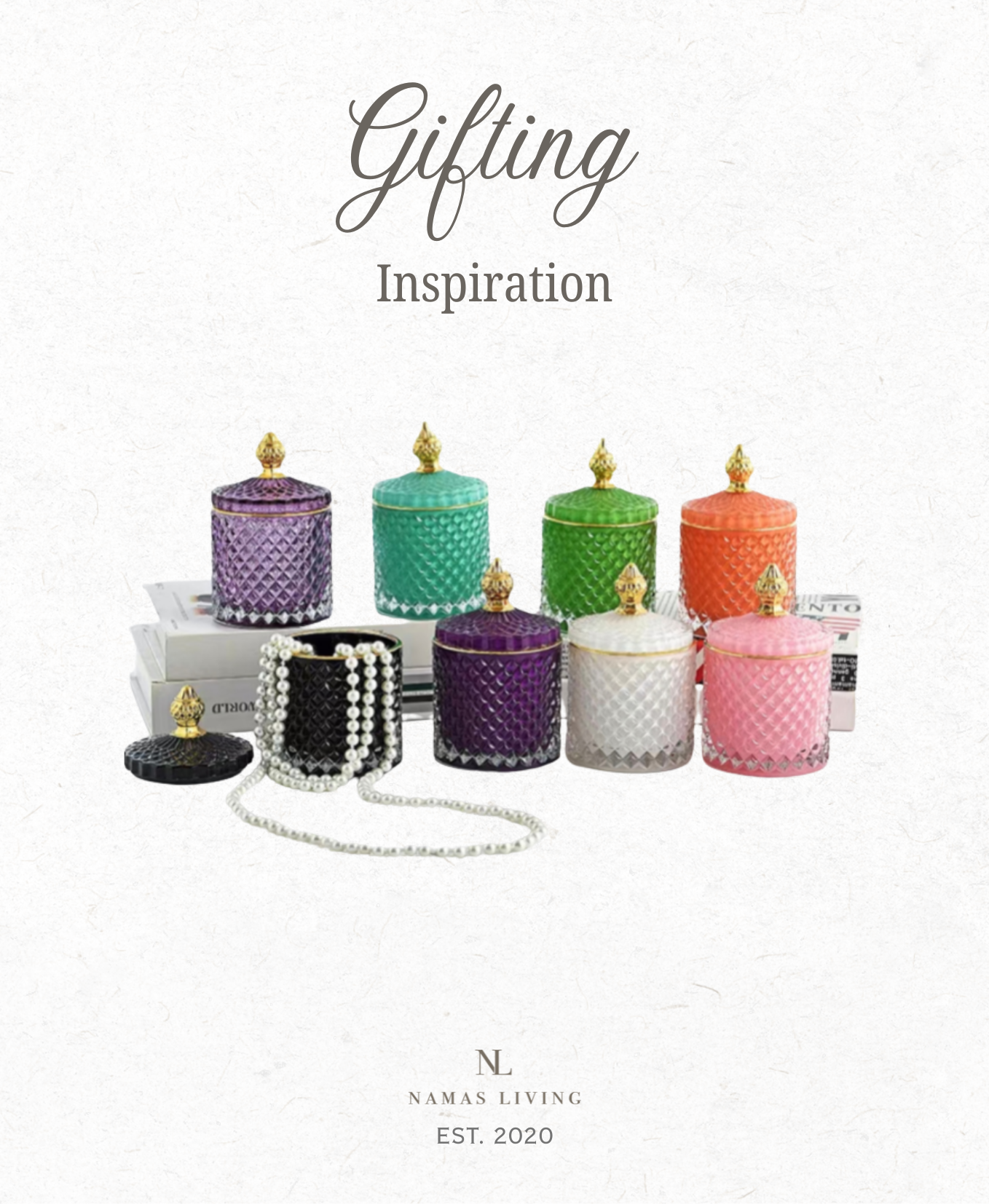 GIFTING INSPIRATION - Glass Storage Jars