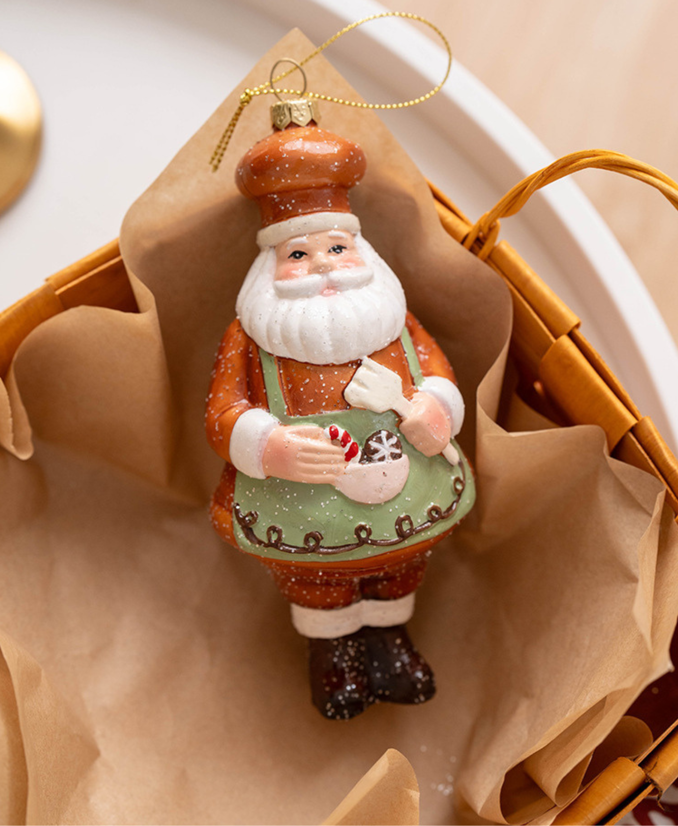 Santa’s Treat Christmas Ornament