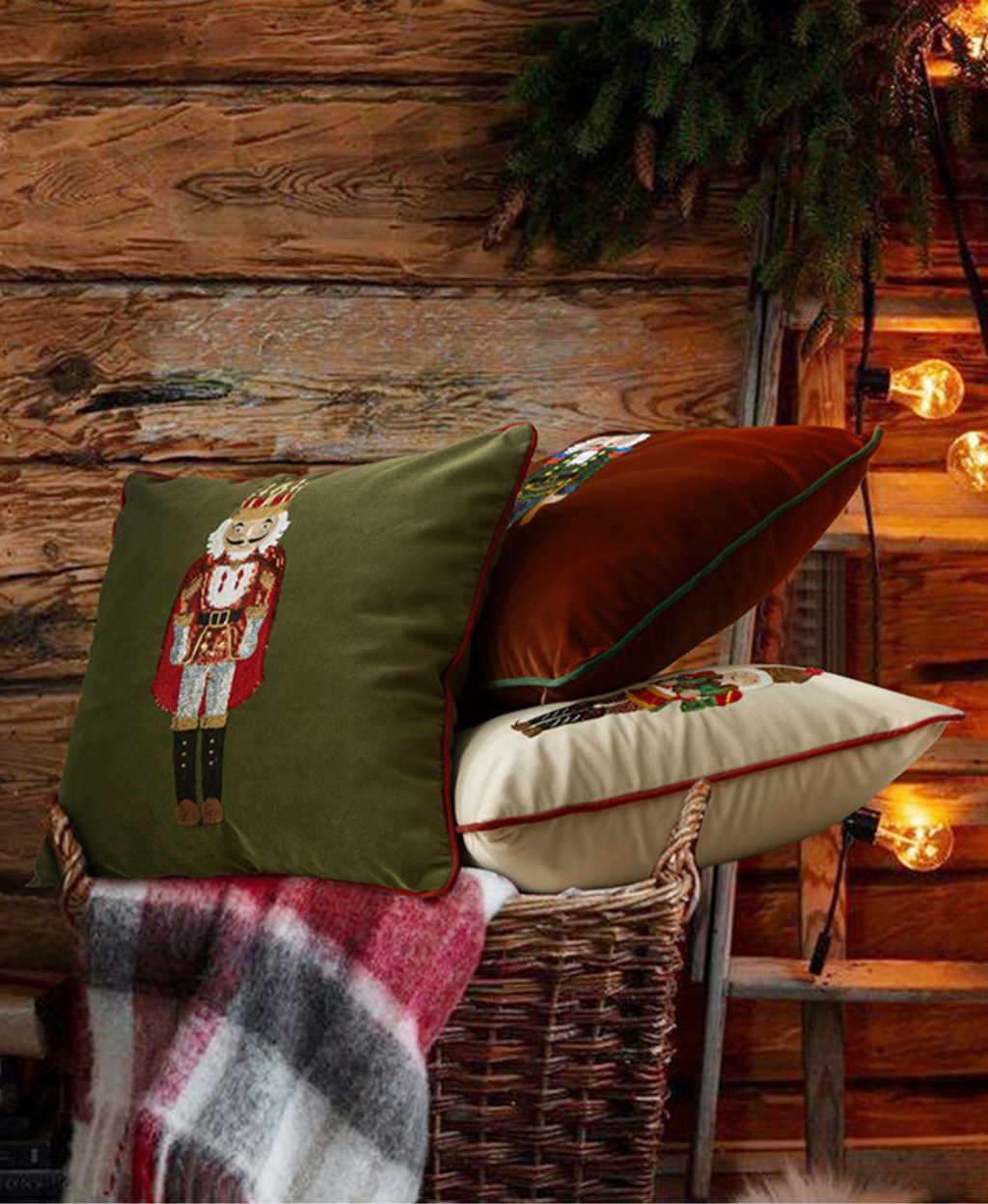 Nutcracker Magic Pillow Cover