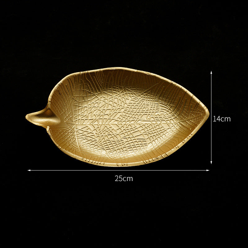 Golden Serving Trays