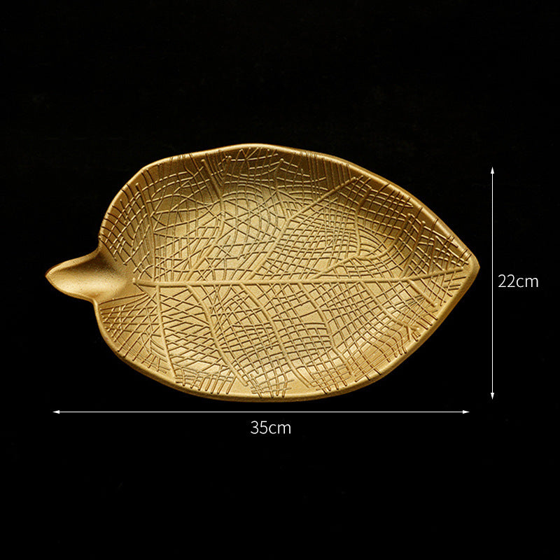 Golden Serving Trays