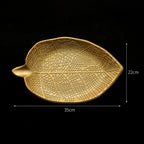 Golden Serving Trays