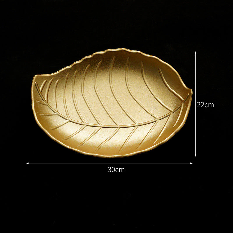 Golden Serving Trays