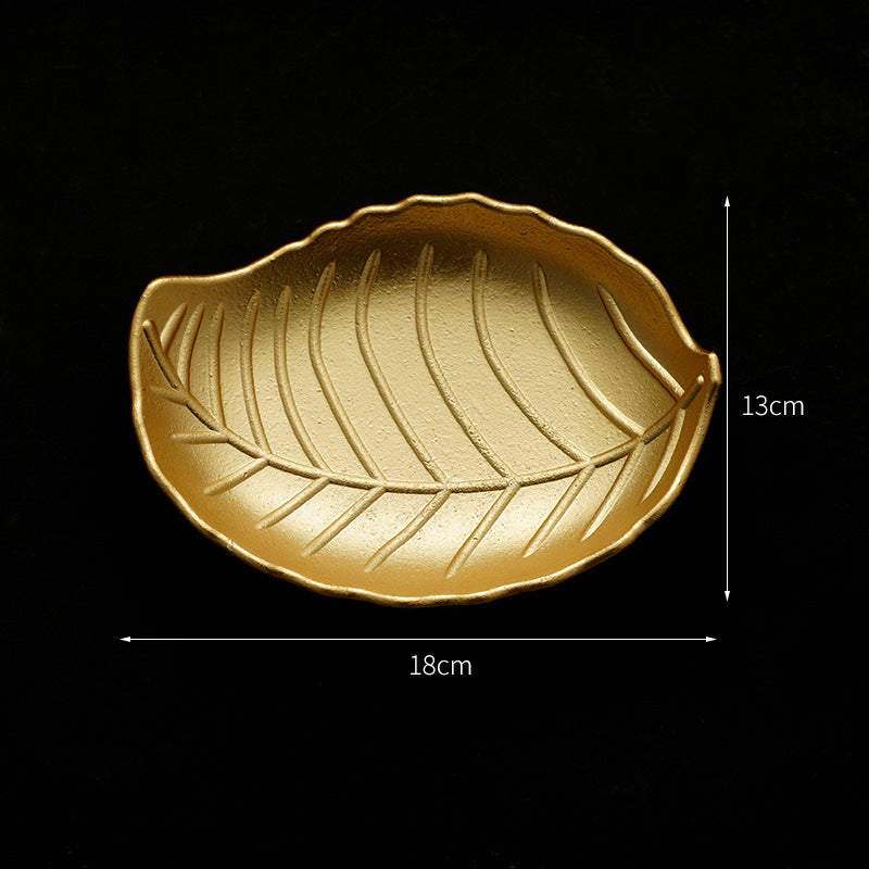Golden Serving Trays