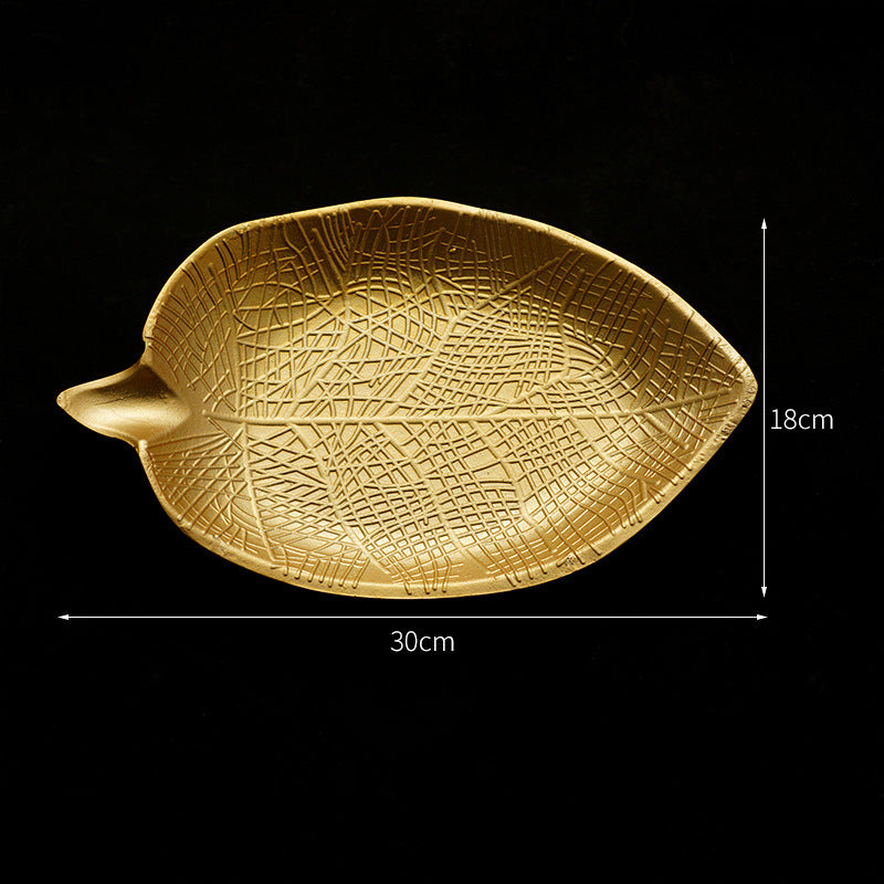 Golden Serving Trays