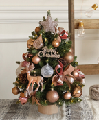 Champagne Gold Reindeer Christmas Tree