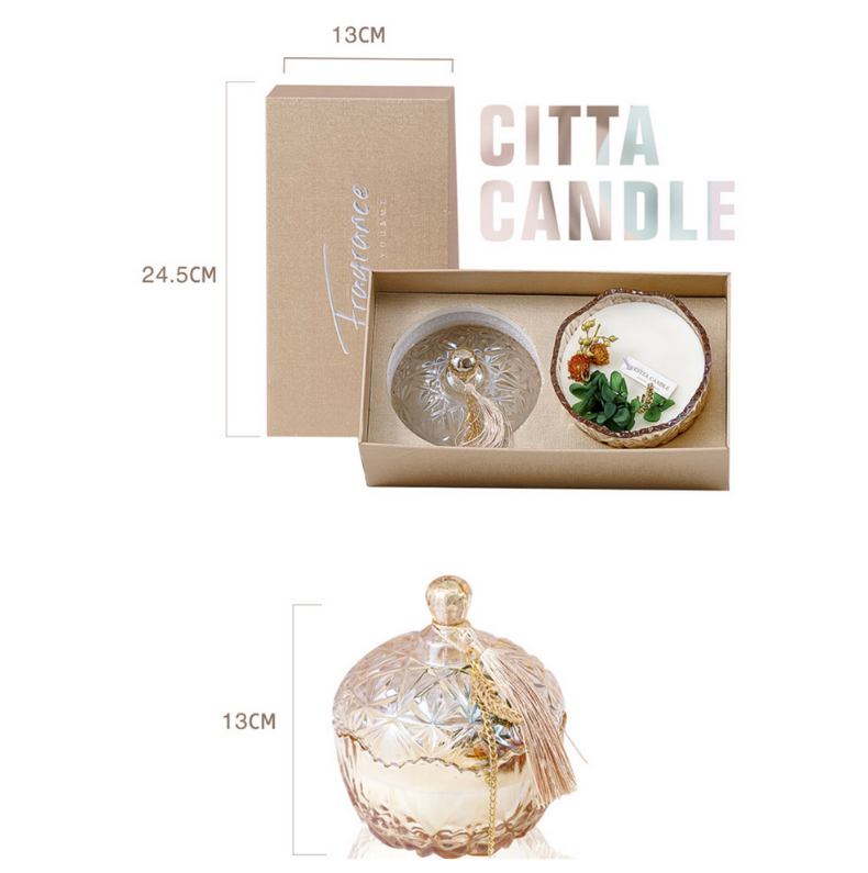 Amber Jar Fragrance Candle