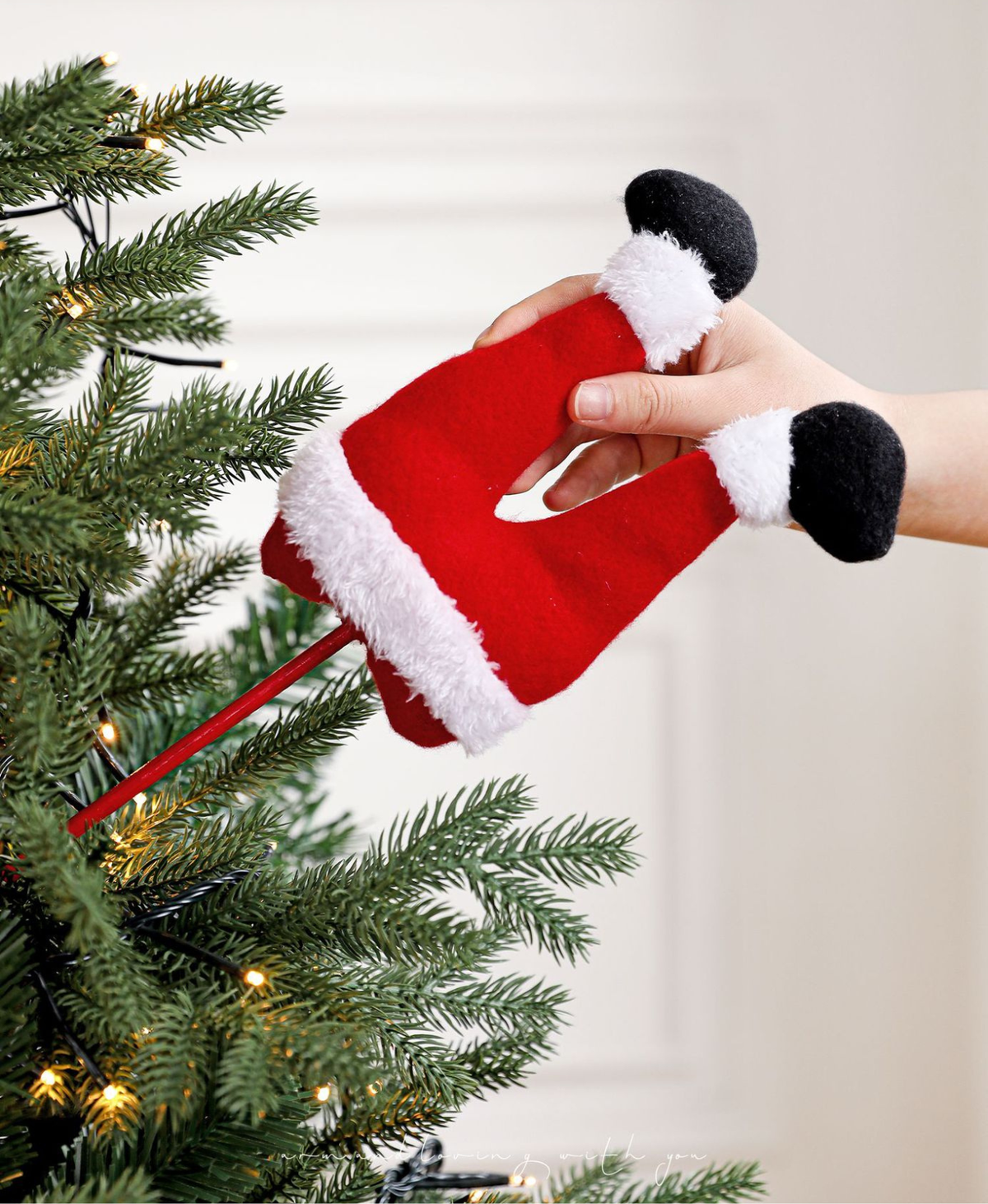 Red Elf Legs Tree Decoration