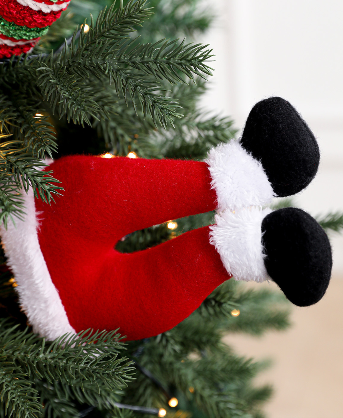 Red Elf Legs Tree Decoration
