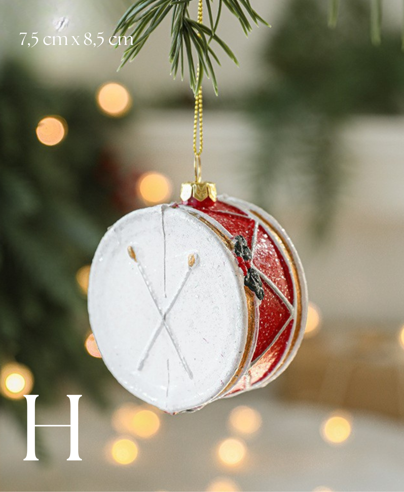 Sweet Holiday Charm Ornament