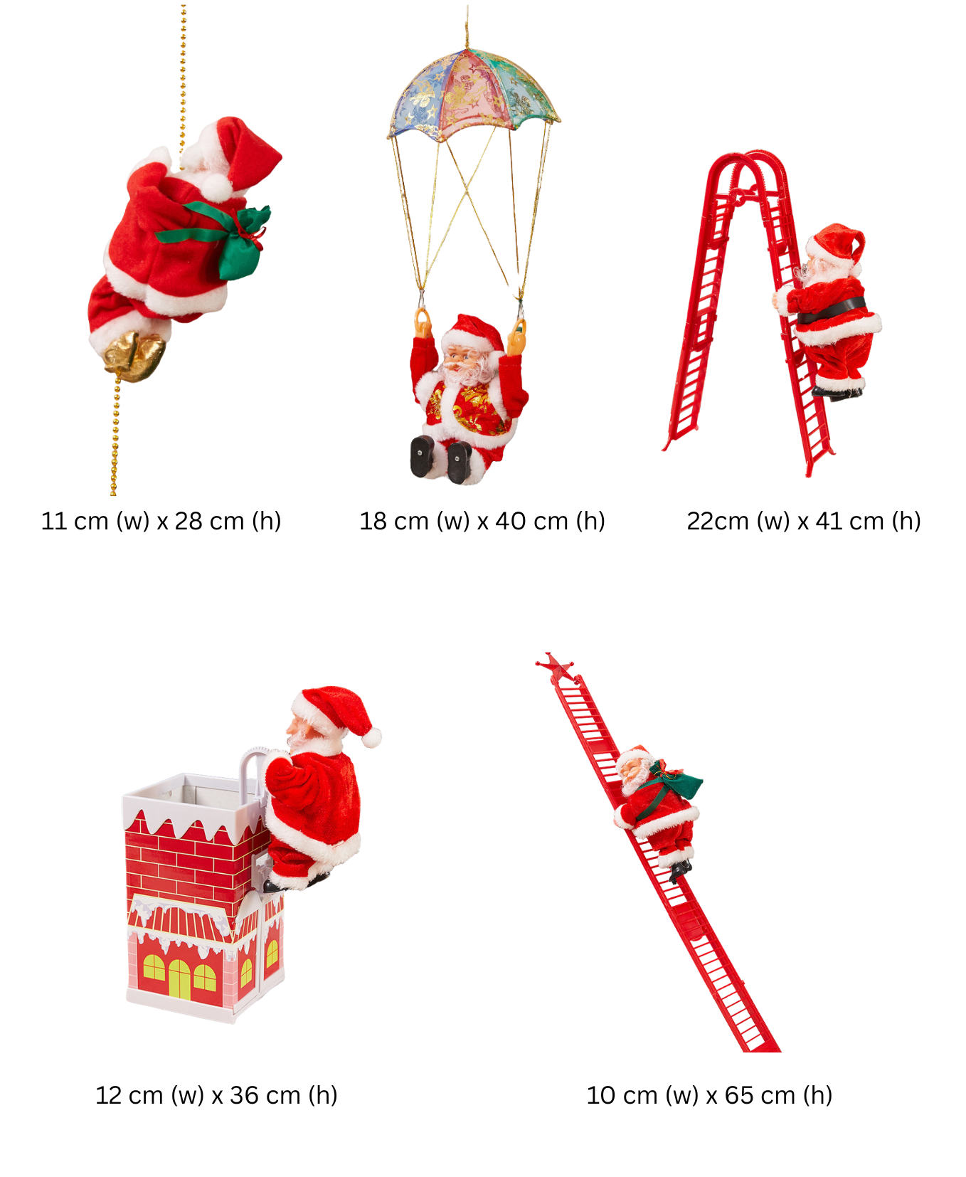 Santa's Magical Adventure Holiday Decoration