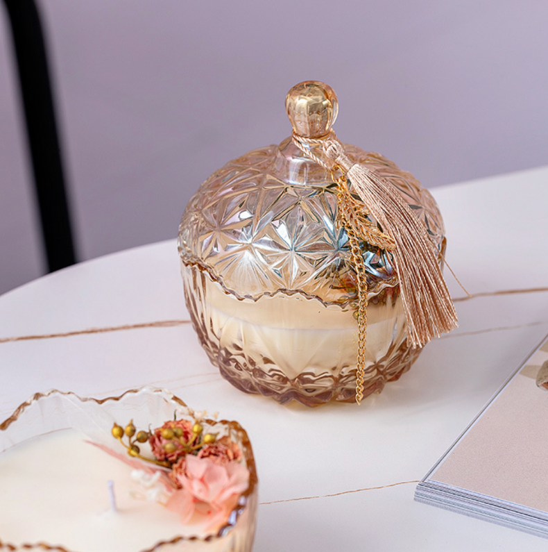 Amber Jar Fragrance Candle
