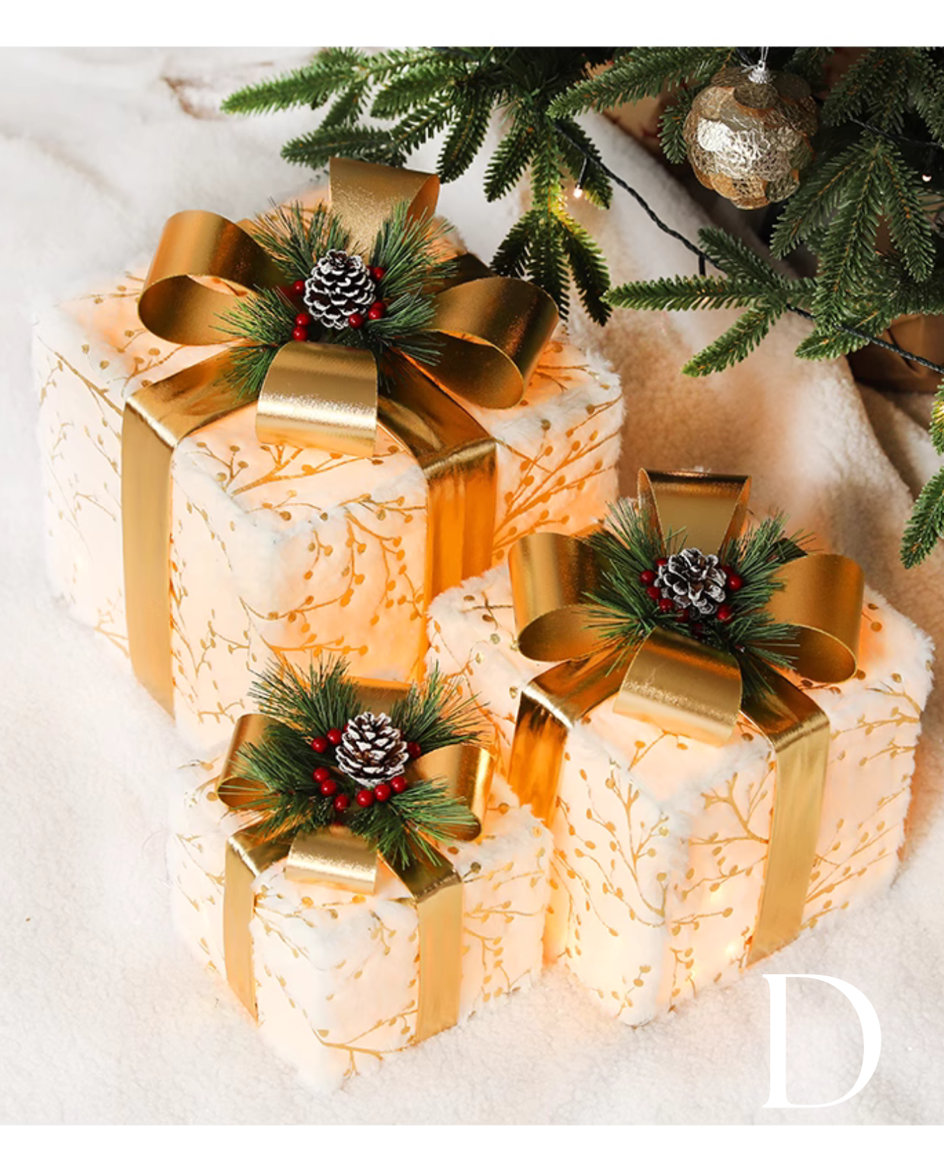 Magical Christmas Tree Gift Box Decoration