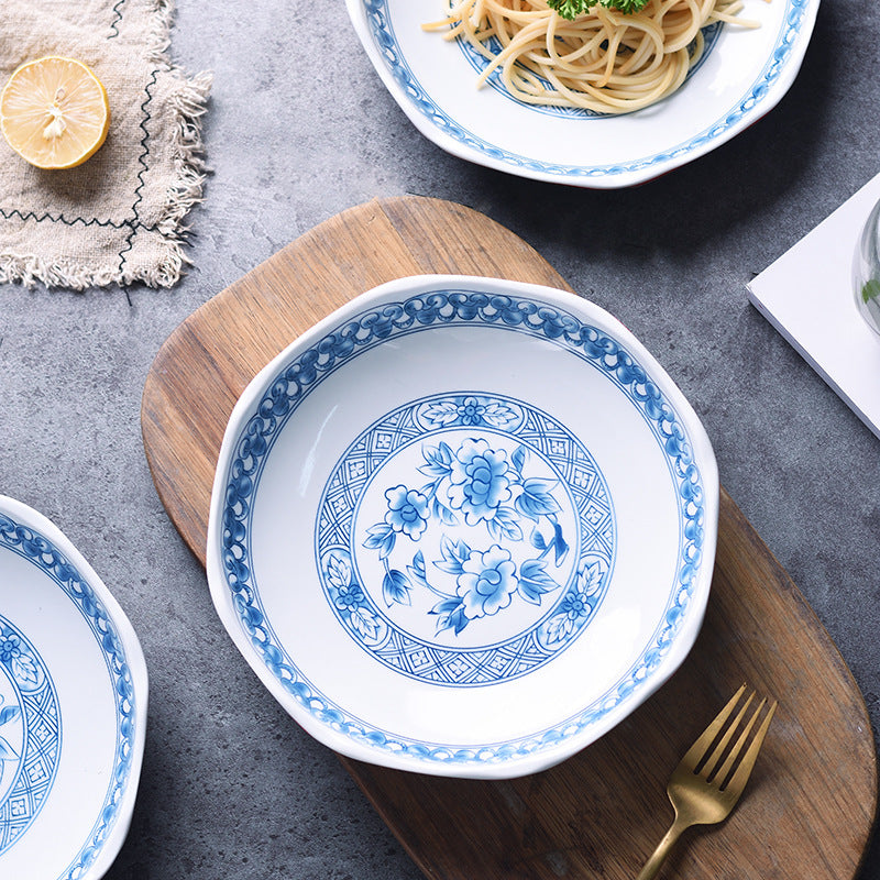 Imperial Chinoiserie Style Ceramic Plates