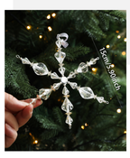 Crystal Snowflake Tree Ornament