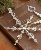 Crystal Snowflake Tree Ornament