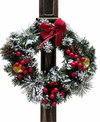 Santa & Snowman Musical Street Lantern