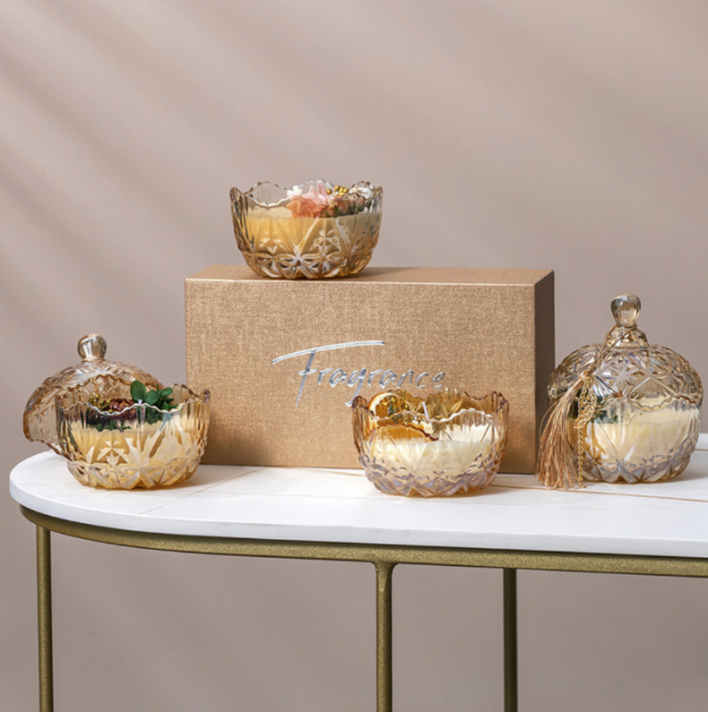 Amber Jar Fragrance Candle