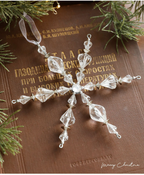 Crystal Snowflake Tree Ornament