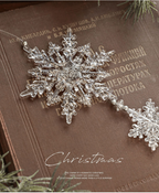 Crystal Snowflake Tree Ornament