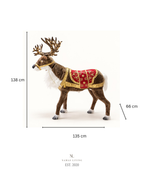 Animated Musical Reindeer Holiday Decor