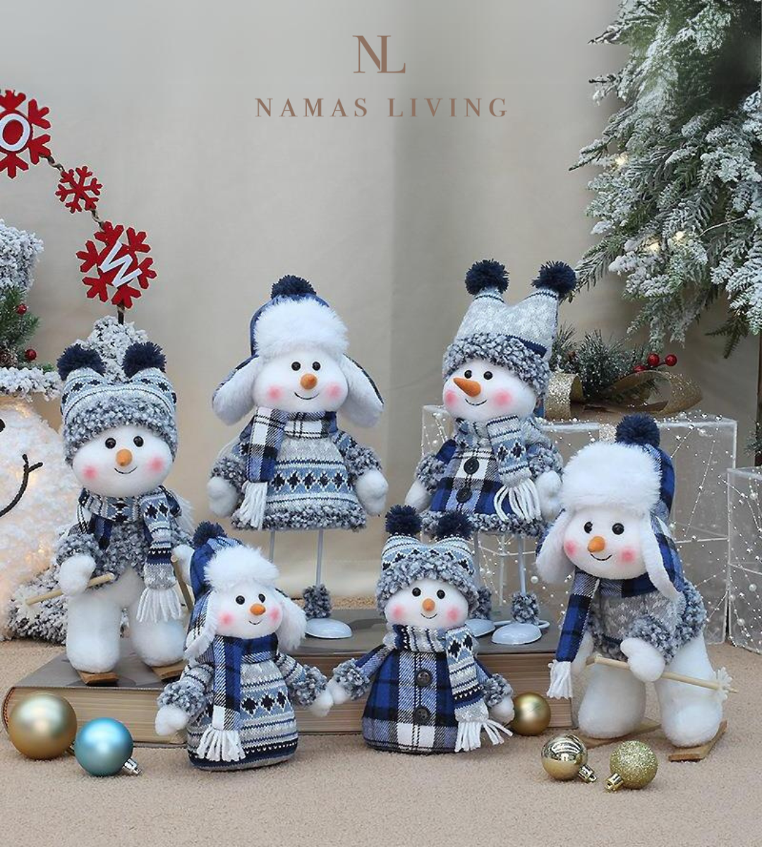 Snowman Christmas Knit Doll Series