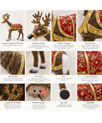 Animated Musical Reindeer Holiday Decor