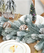 Icy Champagne Ball Garland