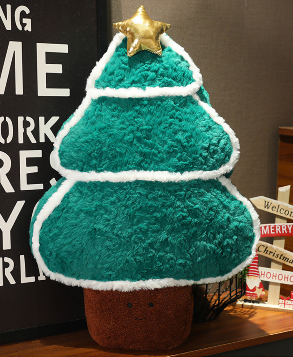 Christmas Tree Cushion Pillow