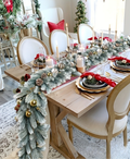 Icy Champagne Ball Garland