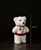 Holiday Bear & Reindeer Ornament Set