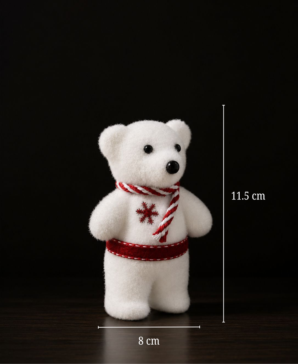 Holiday Bear & Reindeer Ornament Set