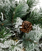 Snowy Meadow Pinecone Wreath
