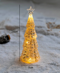 Gleaming Glass Christmas Tree Decoration