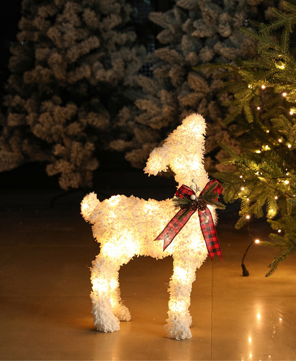 Enchanting Christmas Elk Ornament Set