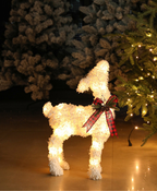 Enchanting Christmas Elk Ornament Set