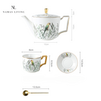Bird and Bloom Tea and Coffee Set
