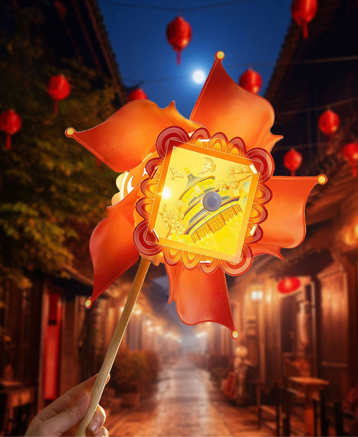 Lunar New Year Windmill Lantern