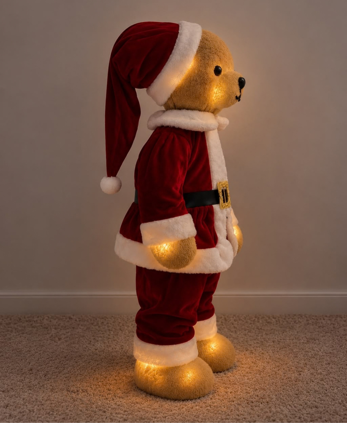 Santa Bear Musical Light-Up