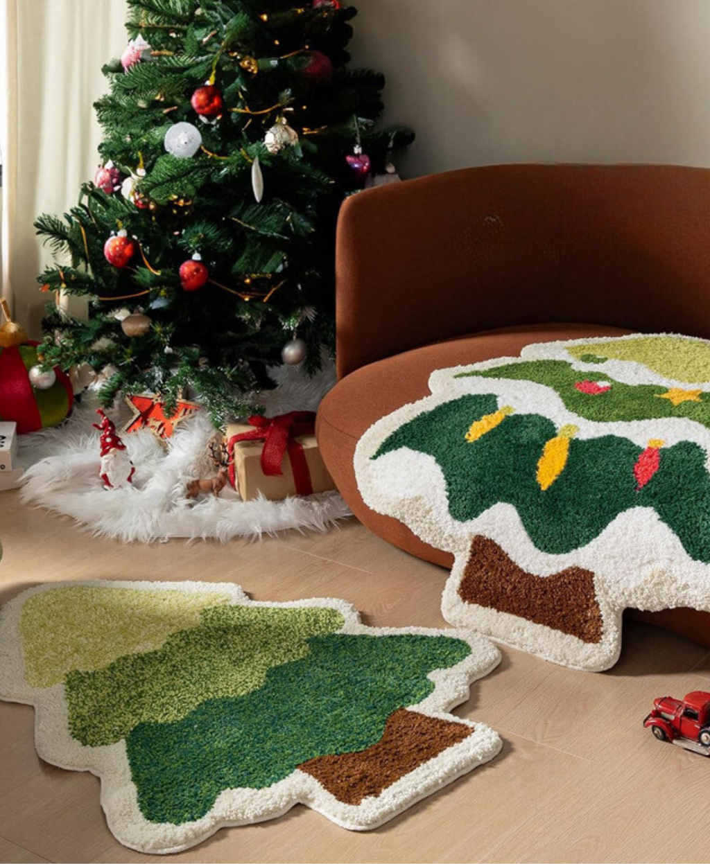 Christmas Tree Floor Mat
