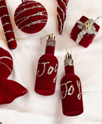 Joy Bottle Tree Ornament – 2pcs