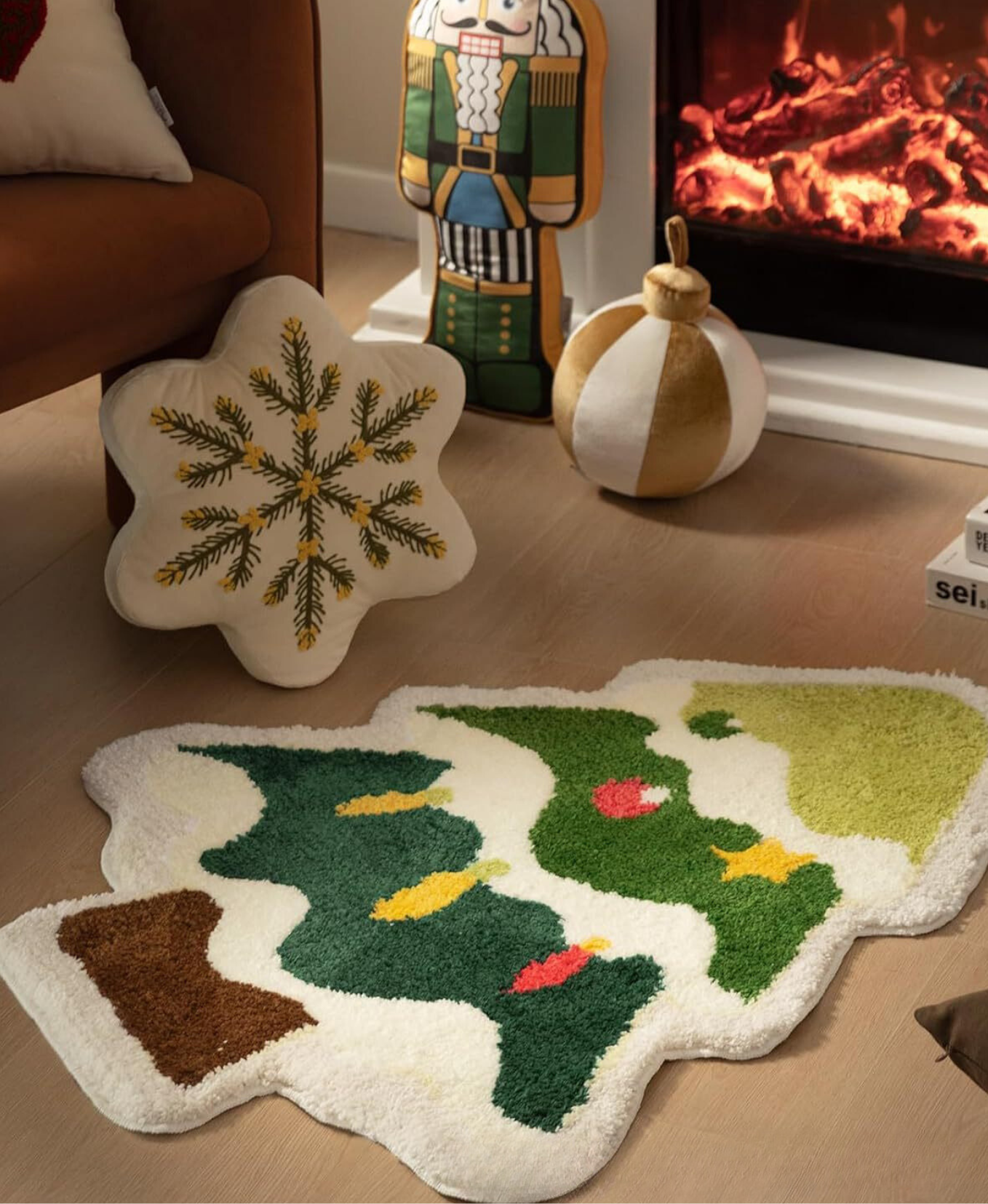Christmas Tree Floor Mat