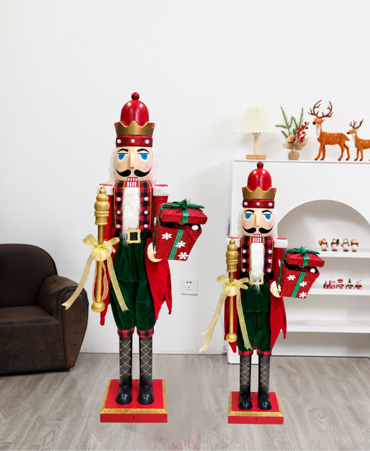 Enchanted Gift Bear Nutcracker
