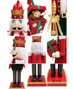 Enchanted Gift Bear Nutcracker