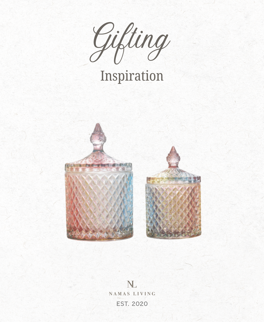 GIFTING INSPIRATION - Rainbow Storage Jars