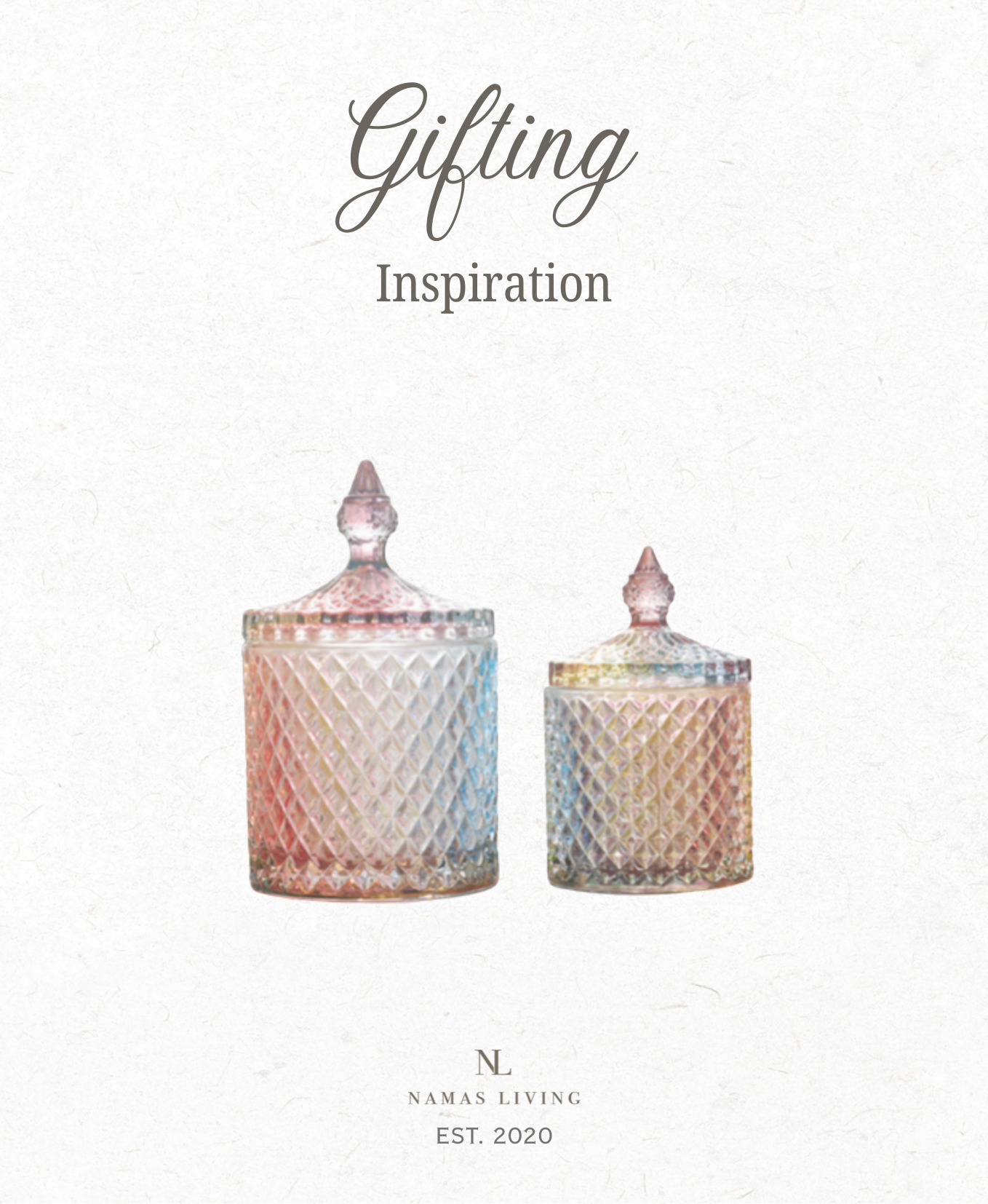 GIFTING INSPIRATION - Rainbow Storage Jars