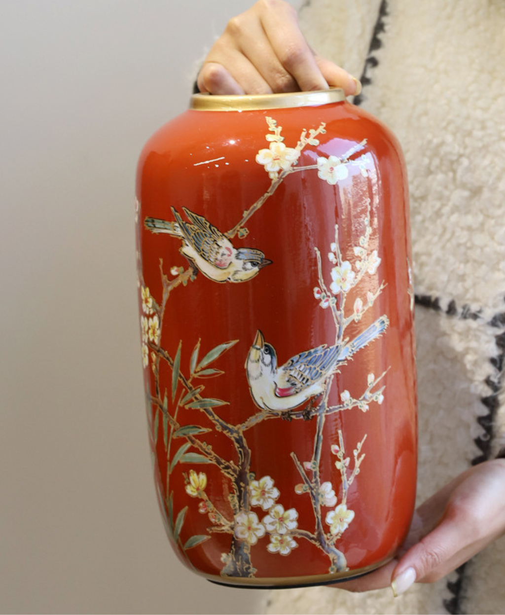 Meihua Magpie Bloom Vase