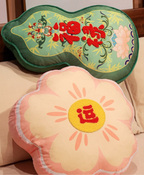 Pink Blossom Throw Pillow