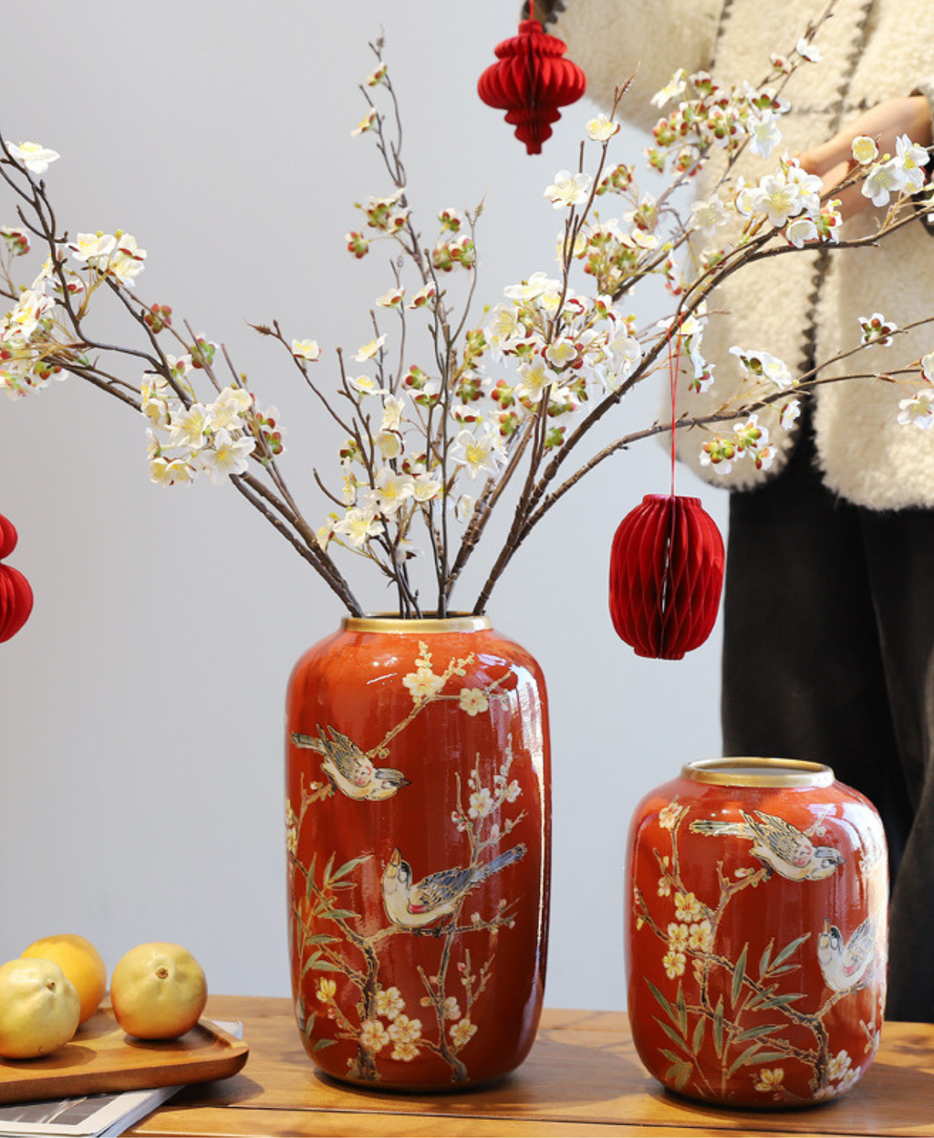 Meihua Magpie Bloom Vase
